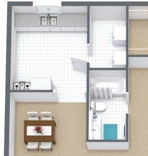 1BR,1BTH